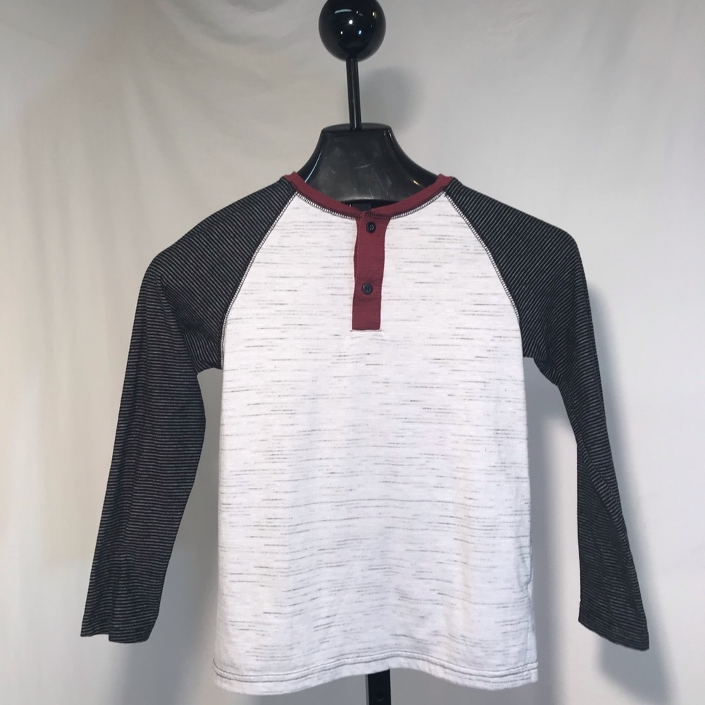 🟣Arizona Jean Co Boys Long Sleeve Button-up Tee M